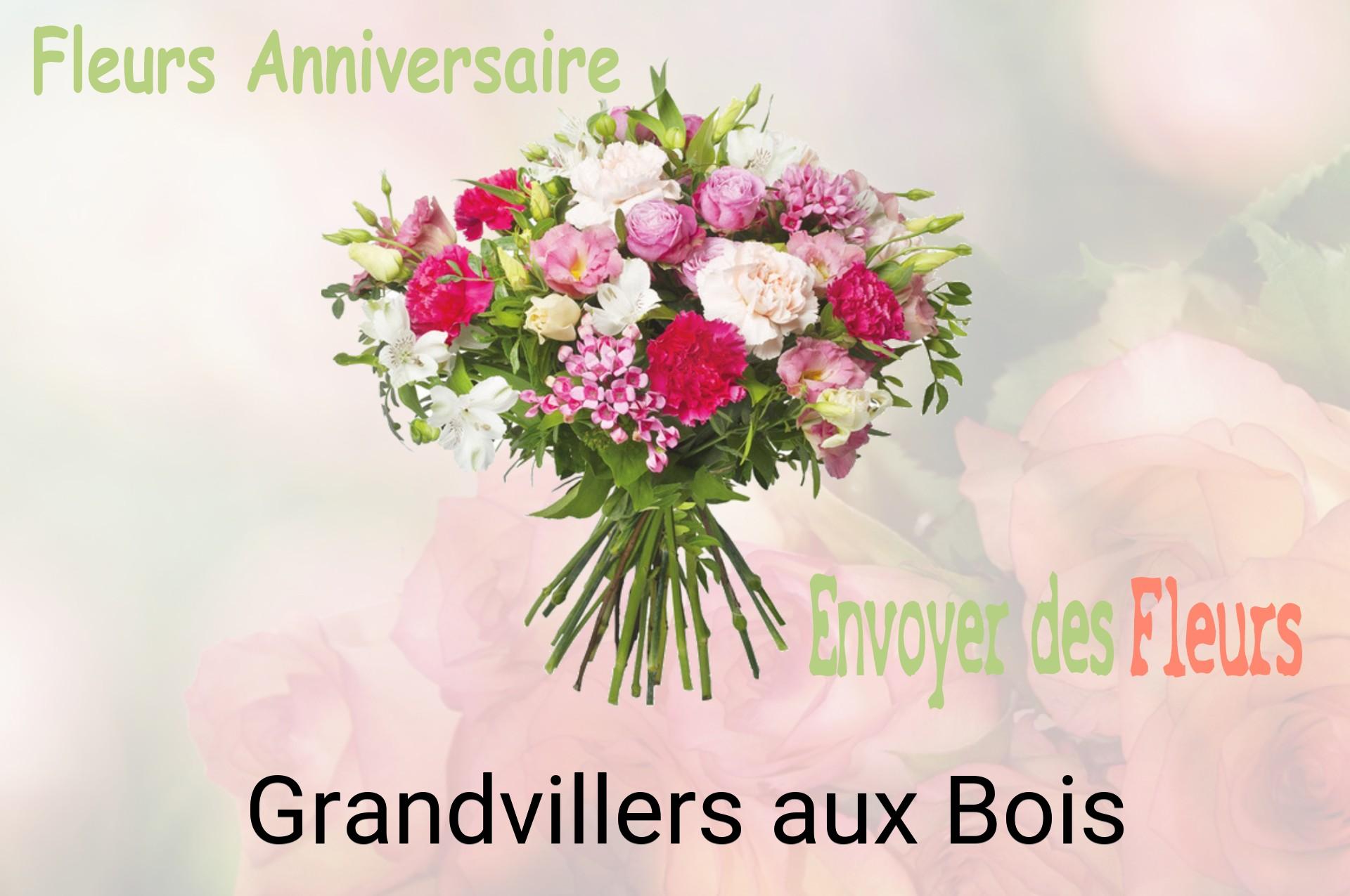 Bouquet de fleurs d’anniversaire livré à Grandvillers-aux-Bois