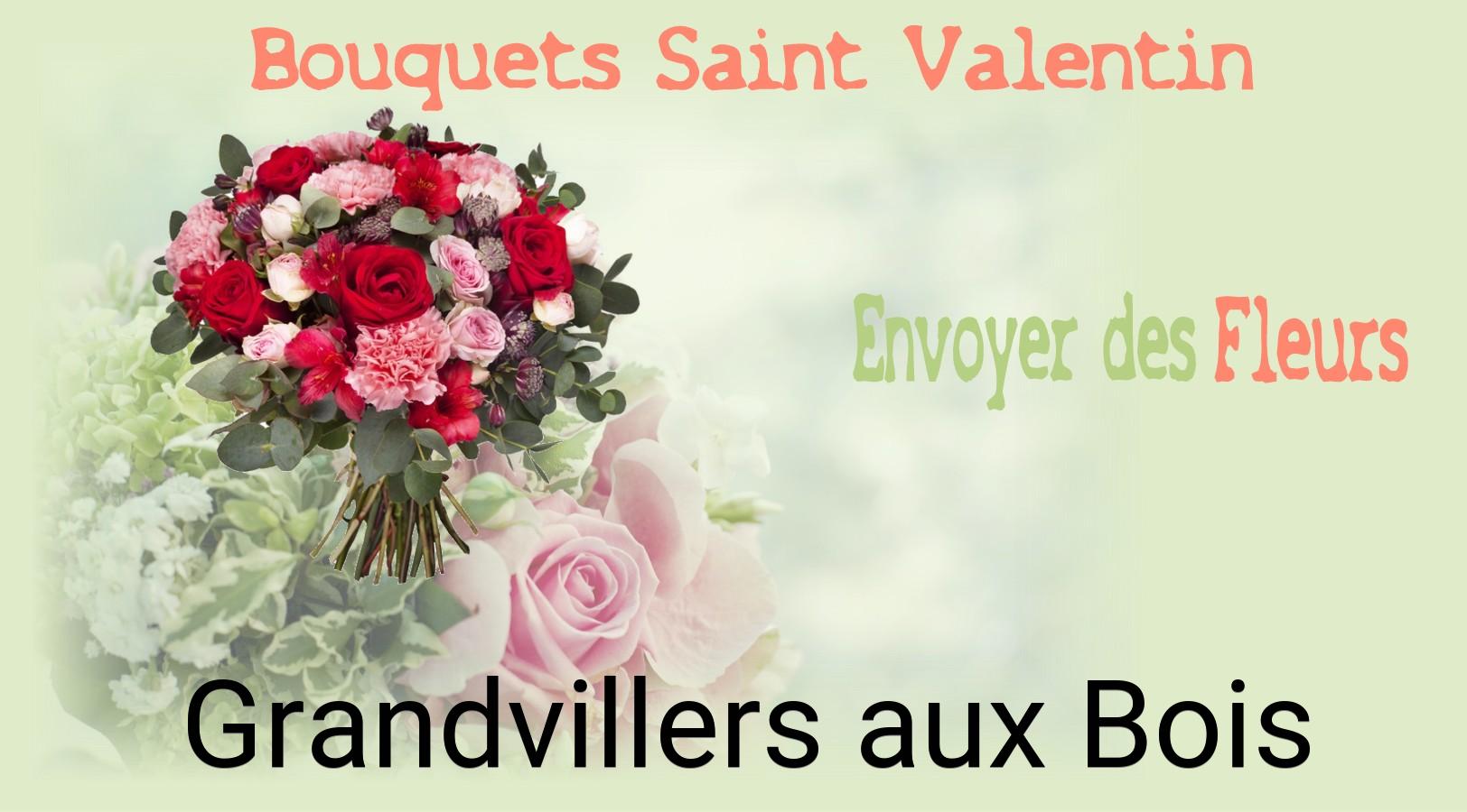 Roses de Saint-Valentin livrées à Grandvillers-aux-Bois